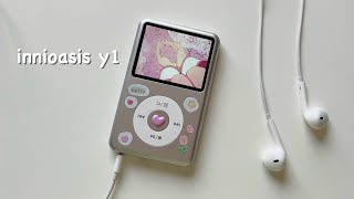 cozy mp3 player unboxing ♡🎧 innioasis y1 review |