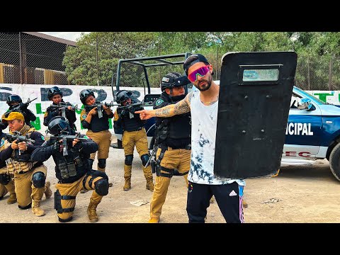 Entrenando con los policías de FUERZAS ESPECIALES en Ecatepec 😱