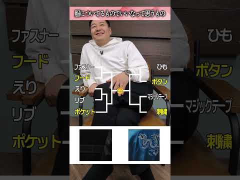 服についてるものでいいなって思うもの【ランキング】