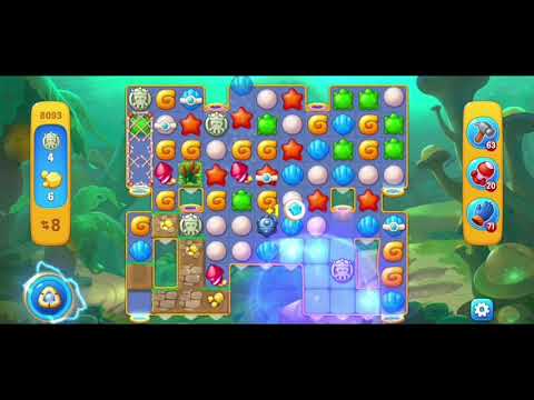 Fishdom 8093 Hard Level - NO 💣🧨💥