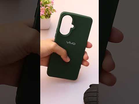 Dark Green Original Silicone case for Vivo Y27 4G