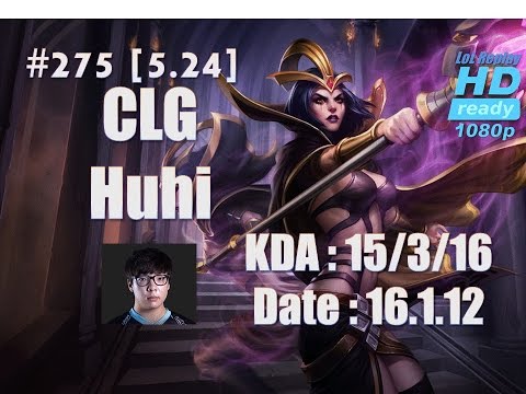 16.1.12 LCS NA CLG Huhi Mid Lane Leblac(vs Lulu) Solo Q[1080p]#275