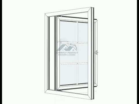 French window- white