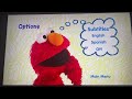 Elmo S World Elmo Wonders DVD Menu Walkthrough