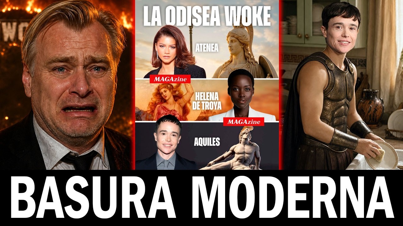 La Carrera de Christopher Nolan se TERMINÓ The Odyssey será BASURA Woke