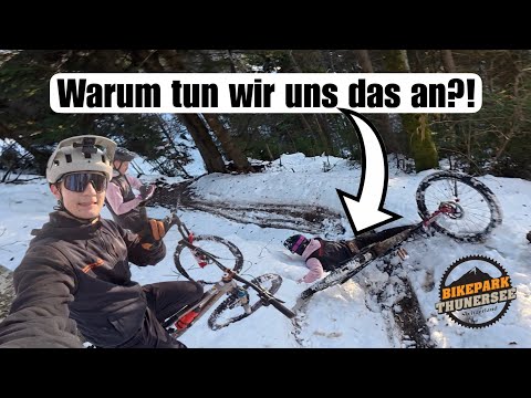 More difficult than expected?! | The new "Blueme Trail" in the snow?! | Vlog | ft. Nalu