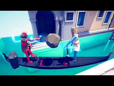 STONER GOD vs EVERY UNIT - Battle from the Boat 🚣‍♂️🚣‍♂️ | Totally Accurate Battle Simulator TABS