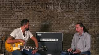 Video thumbnail for Laney LA100SM 100 Watt Head | Black Country Customs | Simon says by Laney Amplification