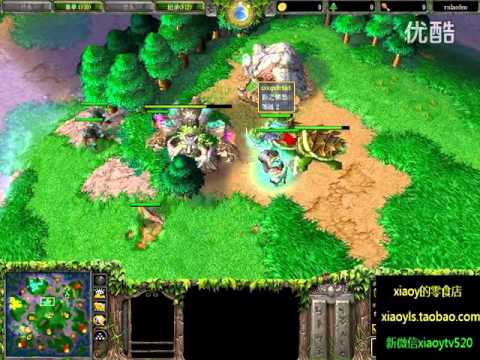 【霸王之气】魔兽争霸xiaoy解说凤凰杯alice vs xiaokk TR