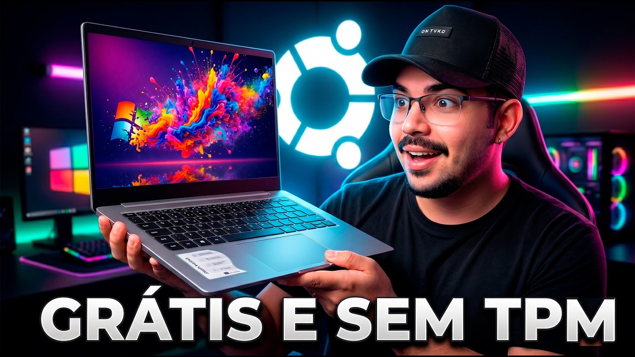 LARGUEI o Windows! Esse Novo Sistema Deixou Meu PC Voando! RefreshOS 3