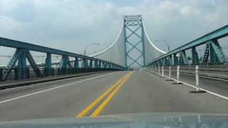 Ambassador Bridge &amp; Huron Church Road Windsor, Ontario