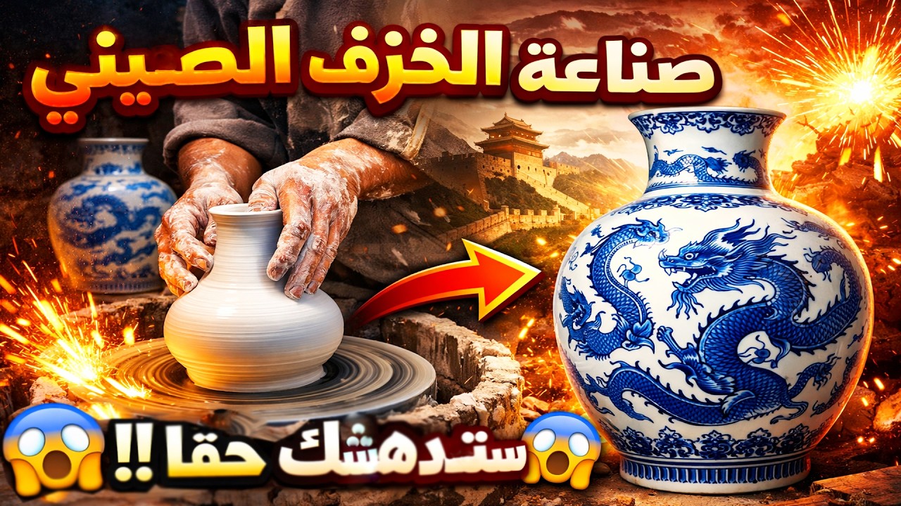 عملية صناعة الخزف الصيني التي ستدهشك حقا
