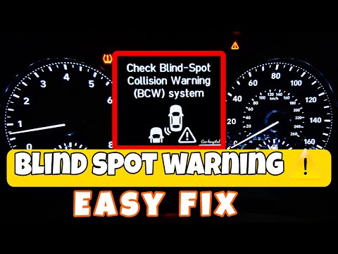 Hyundai Blind spot collision warning fix, C2703 Blind spot slave calibration.