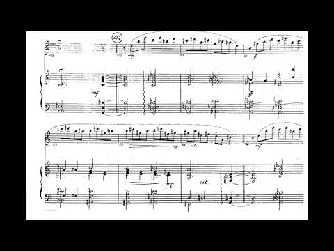 Phil Woods - Sonata For Alto Saxophone And Piano (1962-74) [Score-Video]