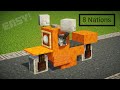 How to make a motorcycle in minecraft