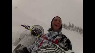 preview picture of video '2014 freeride 154 valemount bc deep pow'