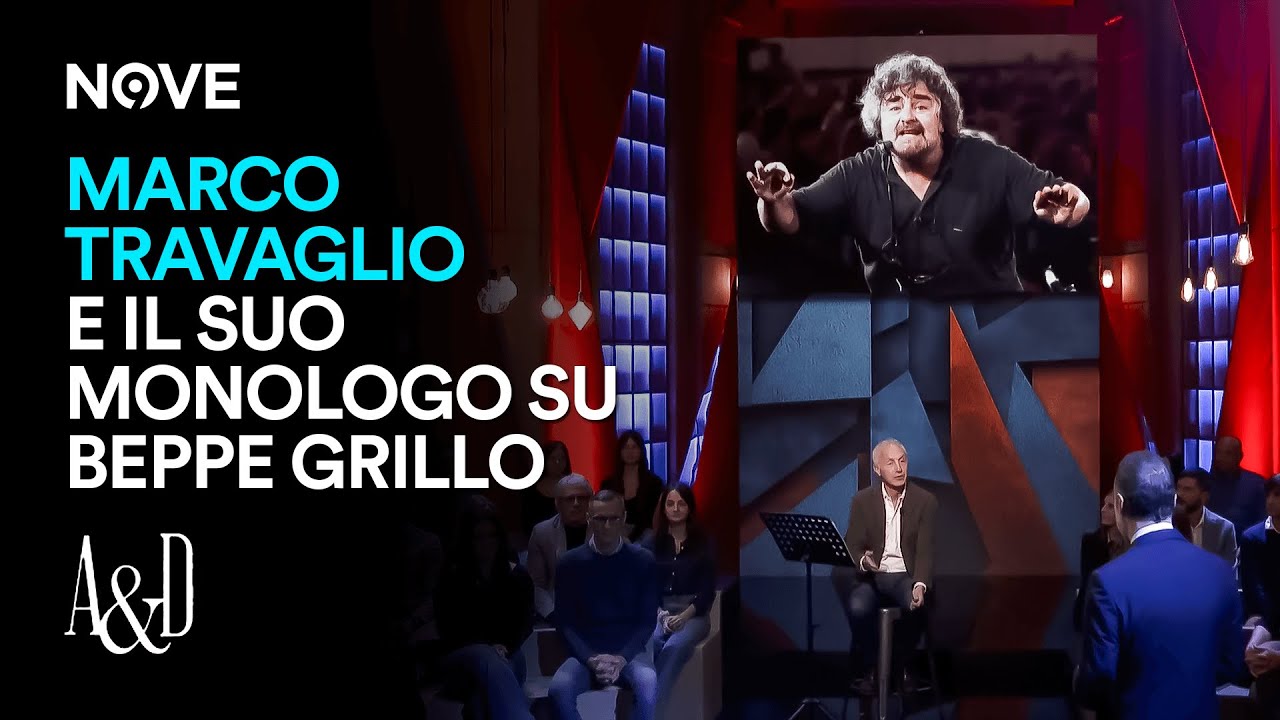 Marco Travaglio e il suo monologo su Beppe Grillo | Accordi e Disaccordi