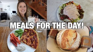 FULL DAY OF FOOD WEEKEND EDITION! | MEAL PLAN & PREP WITH ME