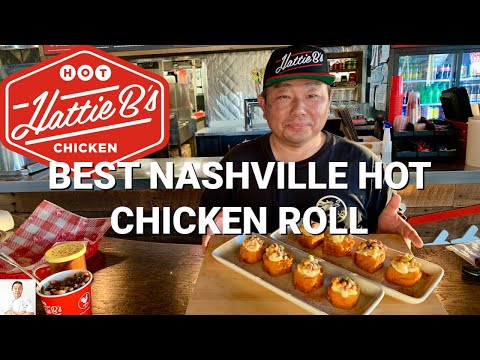 BEST Nashville Hot Chicken Roll | Hattie B's