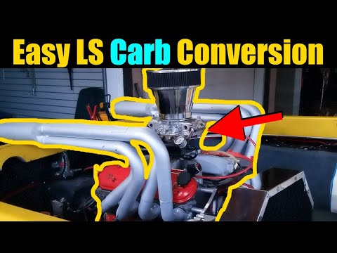 Easy Carbureted LS Swap 2023 - EVERYTHING YOU NEED TO KNOW | LS Swapped Boat | Carbed LS Swap |