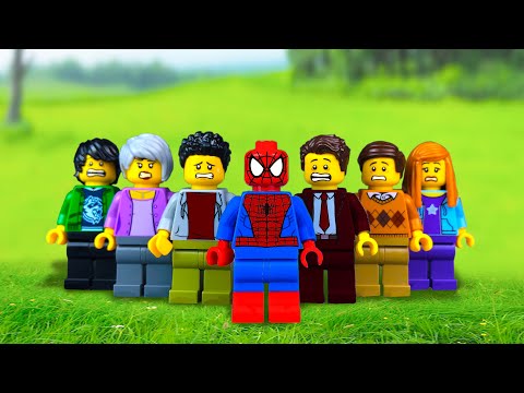 LEGO Spider-Man in DANGER 🔴 Animated Cartoon (brick film)