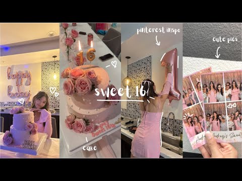SWEET 16 birthday vlog 🎀