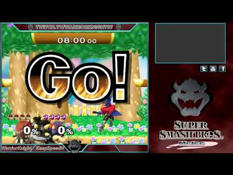 Warriorknight (Bowser) vs KeepSpeedN (Falco/Fox/Sheik)