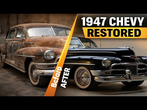 Thumbnail for "1947 Chevrolet Fleetmaster: Full Restoration Journey from Rust to Shine" by Chevrolet Fleetmaster
