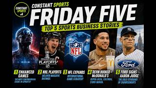 Enhanced Games, NHL Ratings, NFL Expansion & Athlete Branding