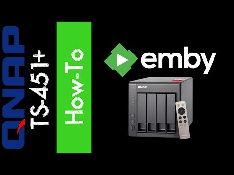 Emby - Manually updating to the lastest version on a QNAP TS-451+