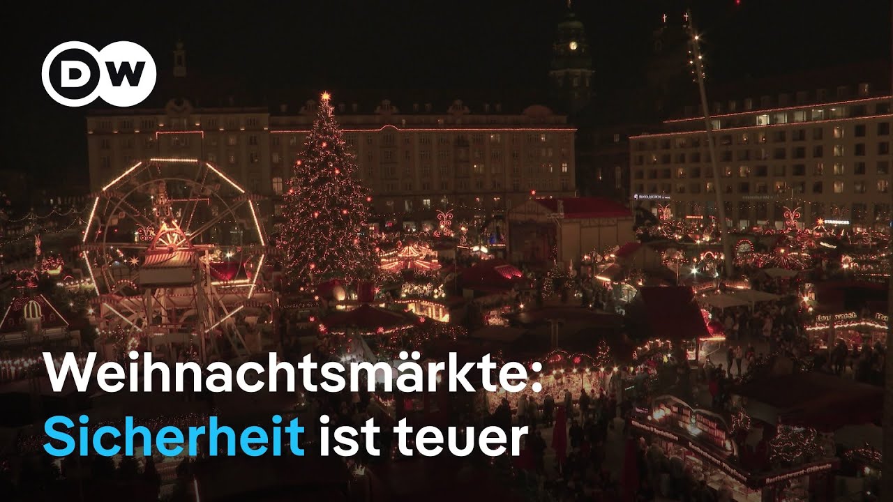 Städte investieren in Schutzmaßnahmen für Weihnachtsmärkte | DW Nachrichten