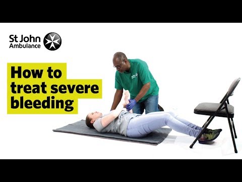 How to Treat Severe Bleeding - First Aid Training - St John Ambulance