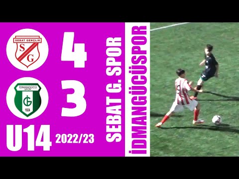 Sebat Gençlikspor U14 [4-3] İdmangücüspor U14 | Trabzon U14 - 2022/23