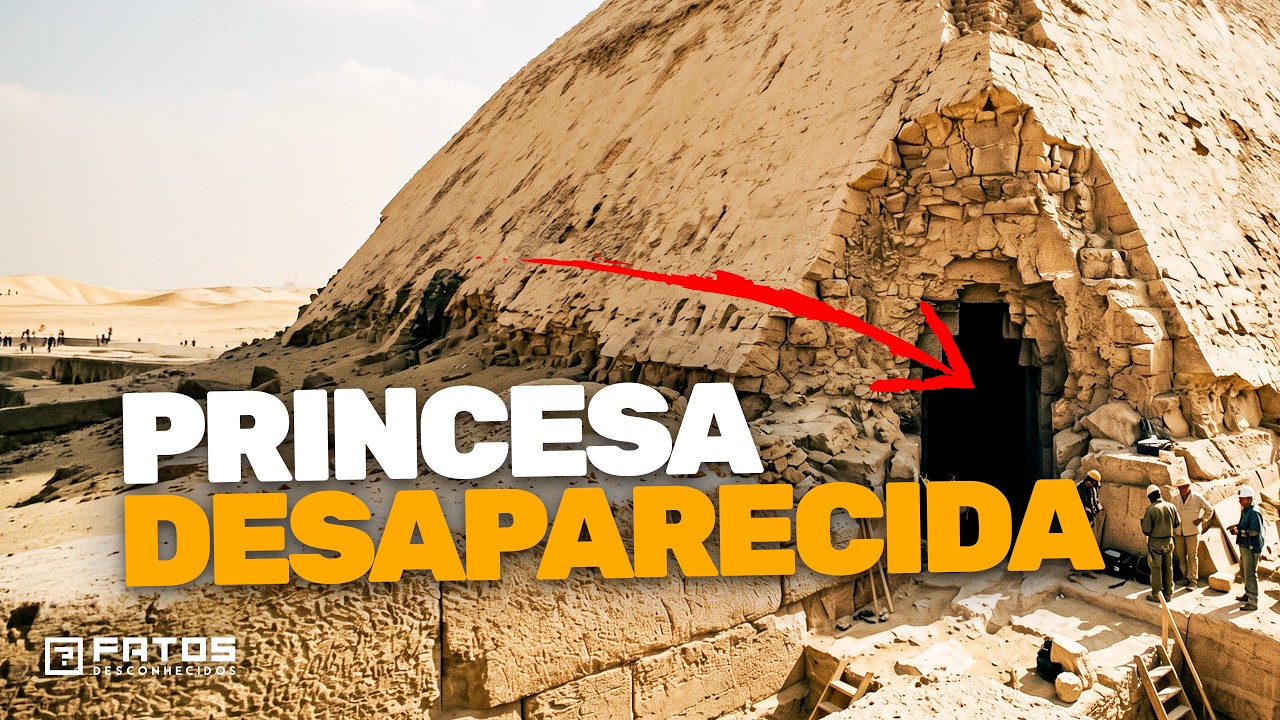 Cientistas finalmente abriram uma pirâmide que estava trancada há 4.000 anos!