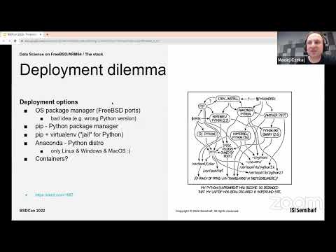 Data Science on FreeeBSDARM64 Maciej Czekaj