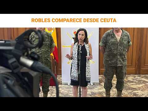 🔴 DIRECTO | Comparecencia de Margarita Robles en Ceuta | RTVE Noticias
