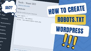 🤖 How To Create a Robots.txt File For SEO Using WordPress? - A Beginners Guide