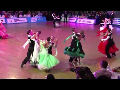 Championship of Russia on ballroom dancing in 2015 | Standard | Juniors 1