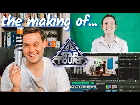 THE MAKING OF 'BRIEF HISTORY OF STAR TOURS'! | Writing, Bloopers & Effects!