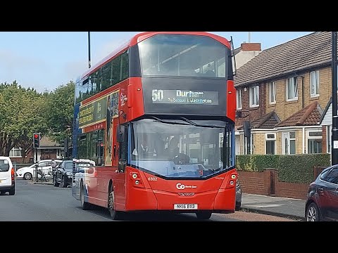 go north east 6302 operating the route 50 to Durham