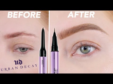MY BEST BROWS!! Urban Decay Brow Blade Demo & Review