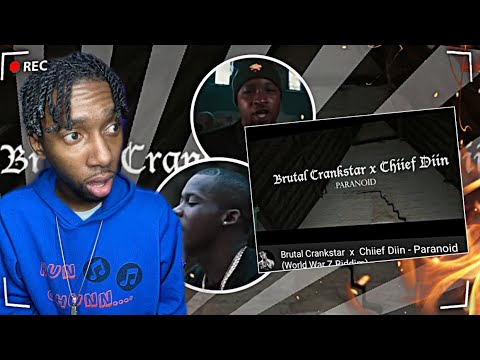 Jamaican Reacts to Barbados 🇧🇧 Music! Brutal Crankstar x Chiief Diin - Paranoid