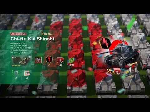 Chi-Nu-Kai Special Offer Review! Tank with the highest Credit Coefficient 🔥 World of Tanks Blitz