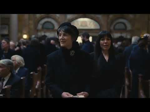 Caroline Brings Kerry to the Front Row at the Funeral - Succession S04E09
