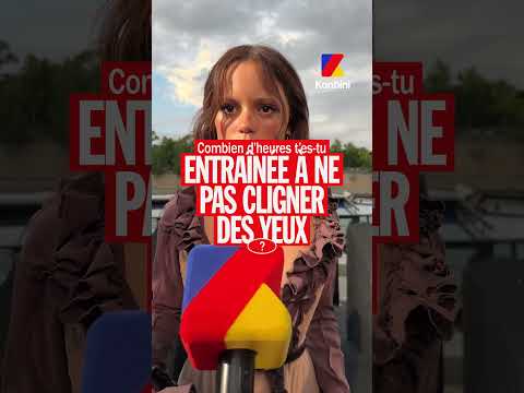 Combien d’heures Jenna Ortega, aka Mercredi, s’est entraînée pour ne pas cligner des yeux ?