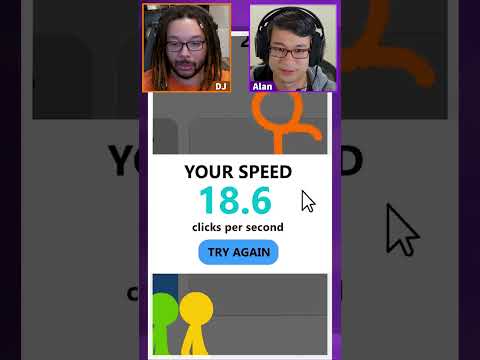 Clicks Per Second - Animation Vs Minecraft | AvG Reacts