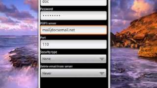 How to setup email on a Android phone