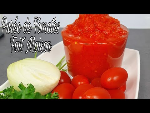 #53 Purée/Coulis de Tomates fait maison🍅, How To Make Tomato Puree or Coulis Homemade 🍅
