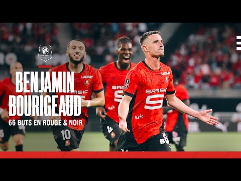 Les 66 buts de Benjamin Bourigeaud en Rouge et Noir