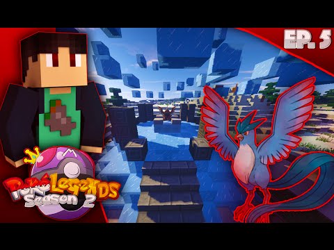 Minecraft PokeLegends SMP Season 2 - Episode 5 - "ARTICUNO!" (Pixelmon 4.0.5 Survival Lets Play SMP)